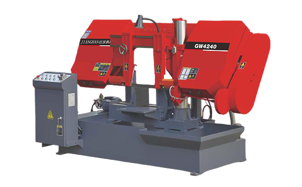 泸溪GW4240双柱卧式带锯床