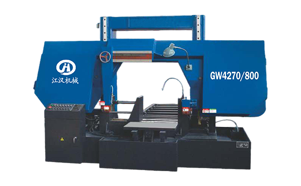 泸溪GW4270/800双柱龙门卧式带锯床